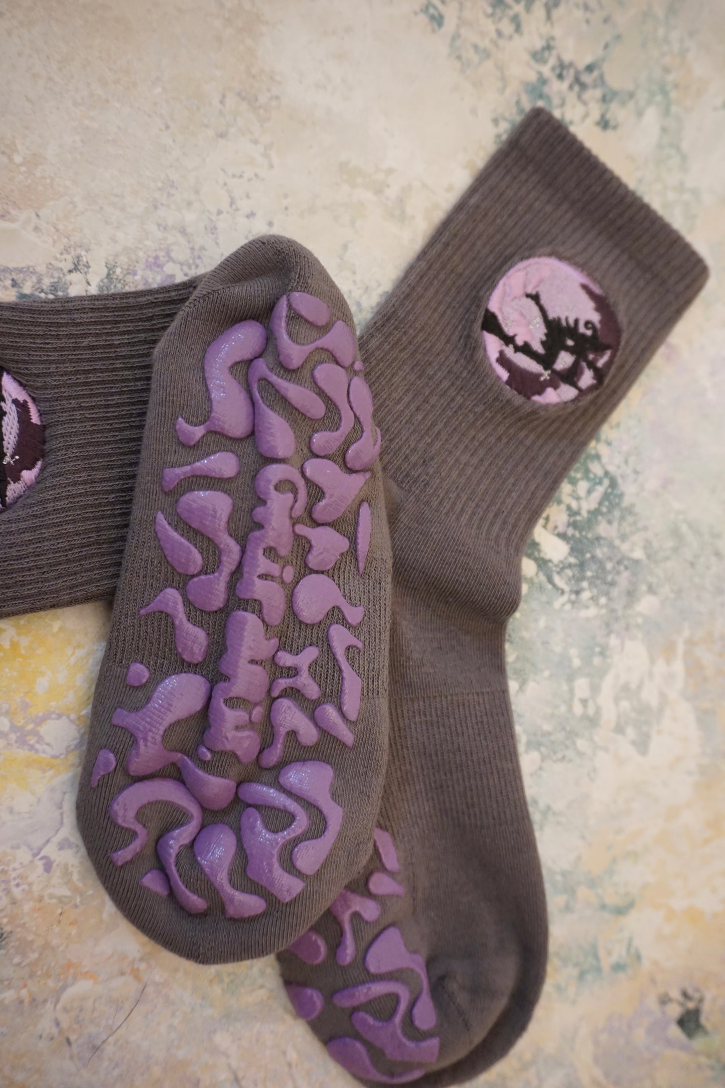 the Pilates Witch sock