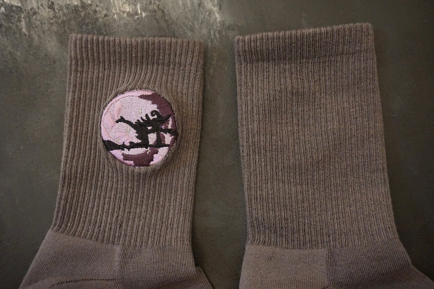 the Pilates Witch sock