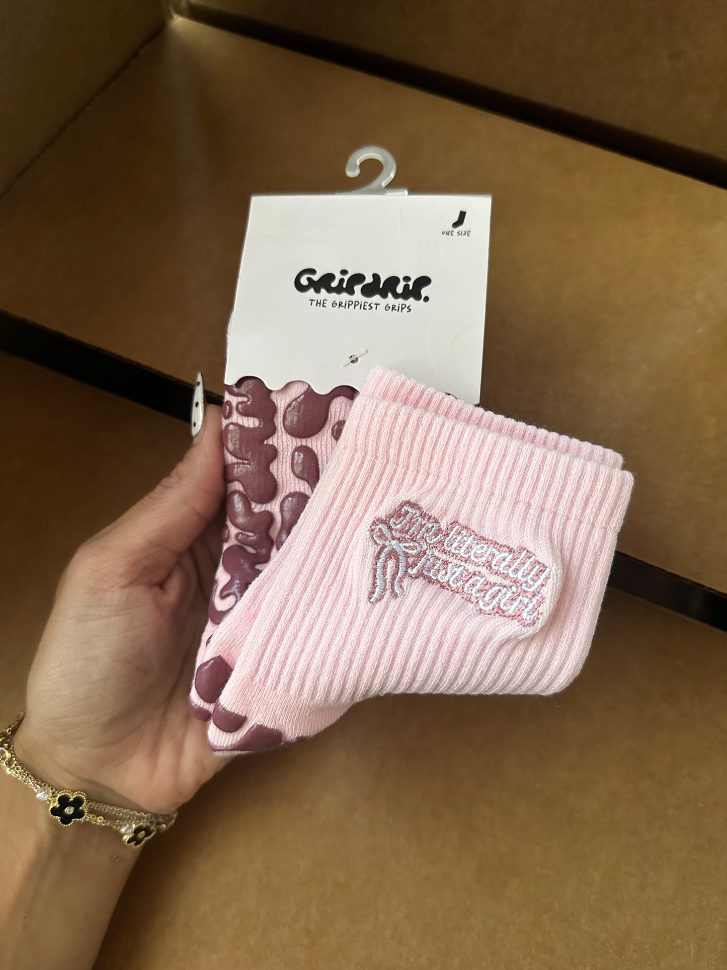 Literally Just a Girl sock