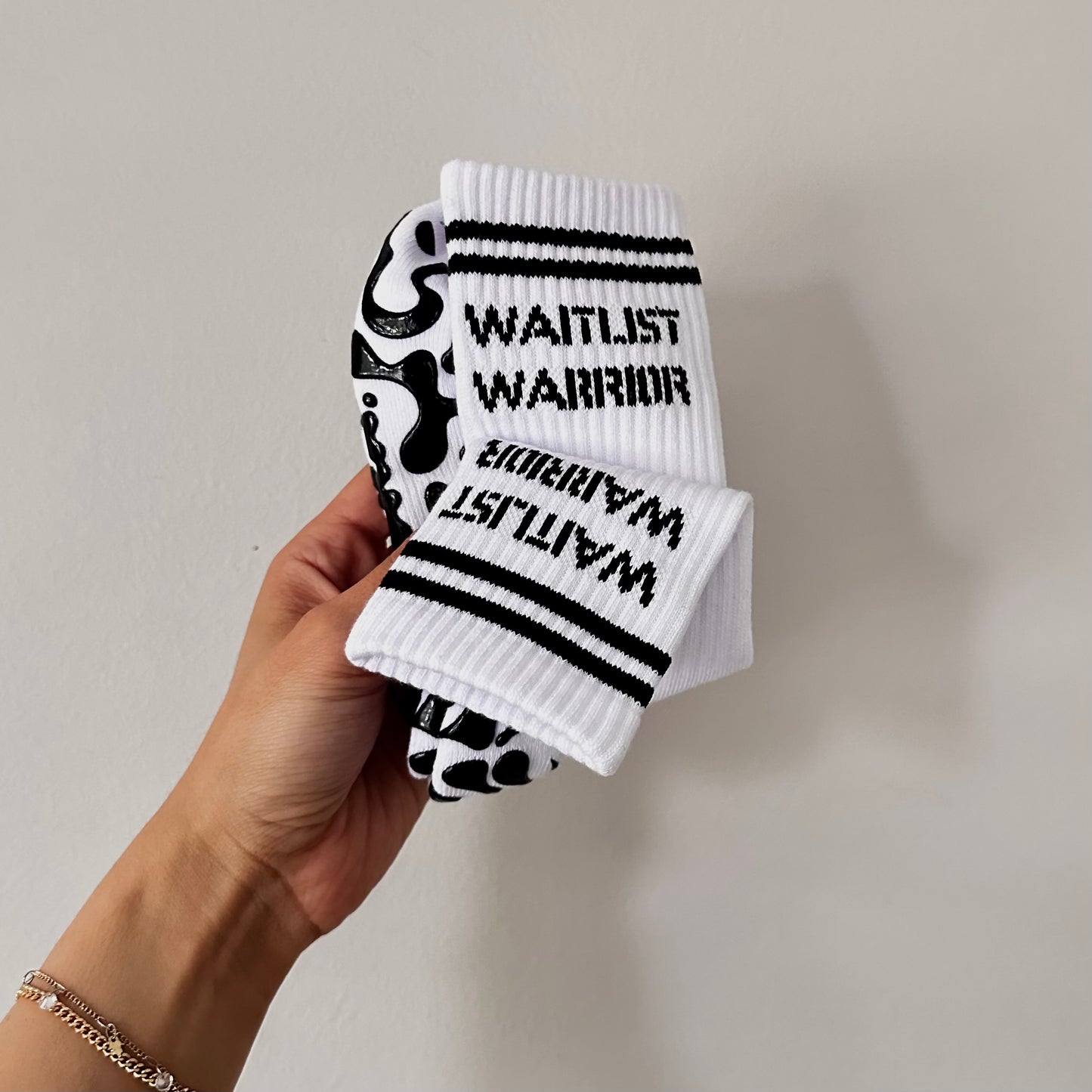 The Waitlist Warrior Sock