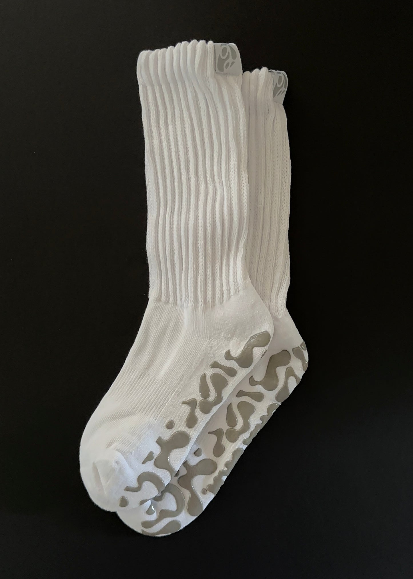 White Scrunch Sock
