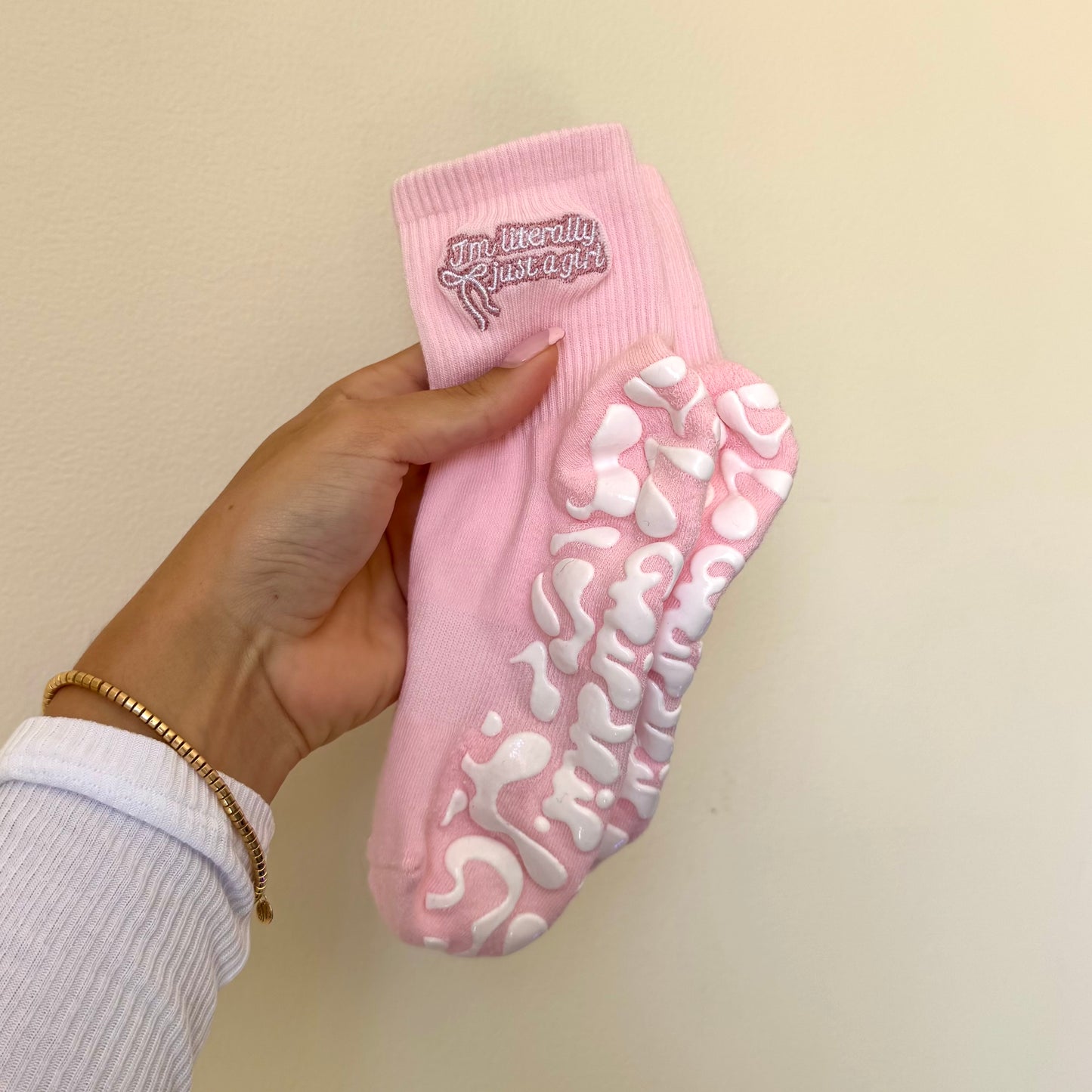 Literally Just a Girl sock