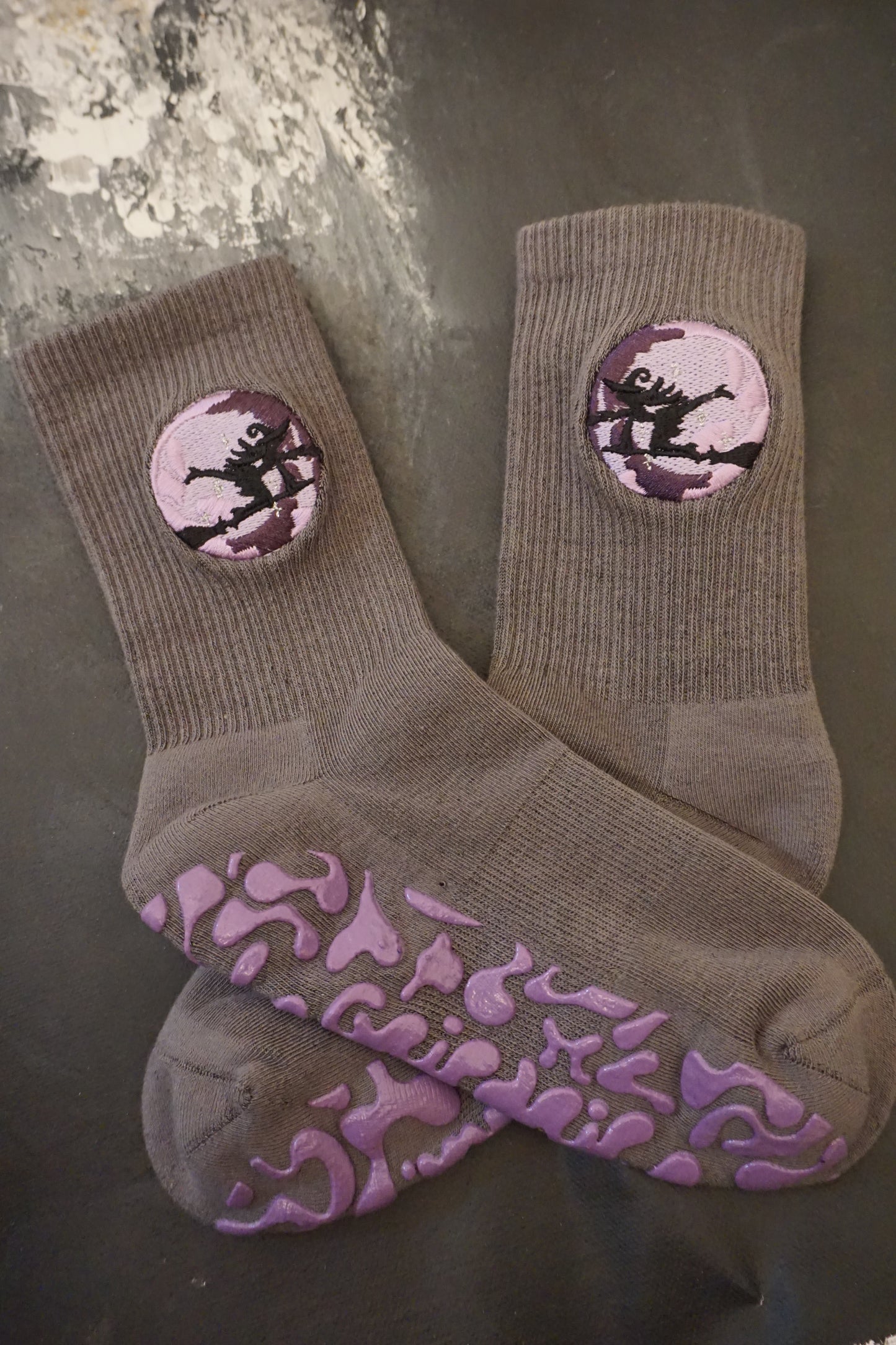 the Pilates Witch sock