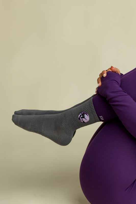 the Pilates Witch sock