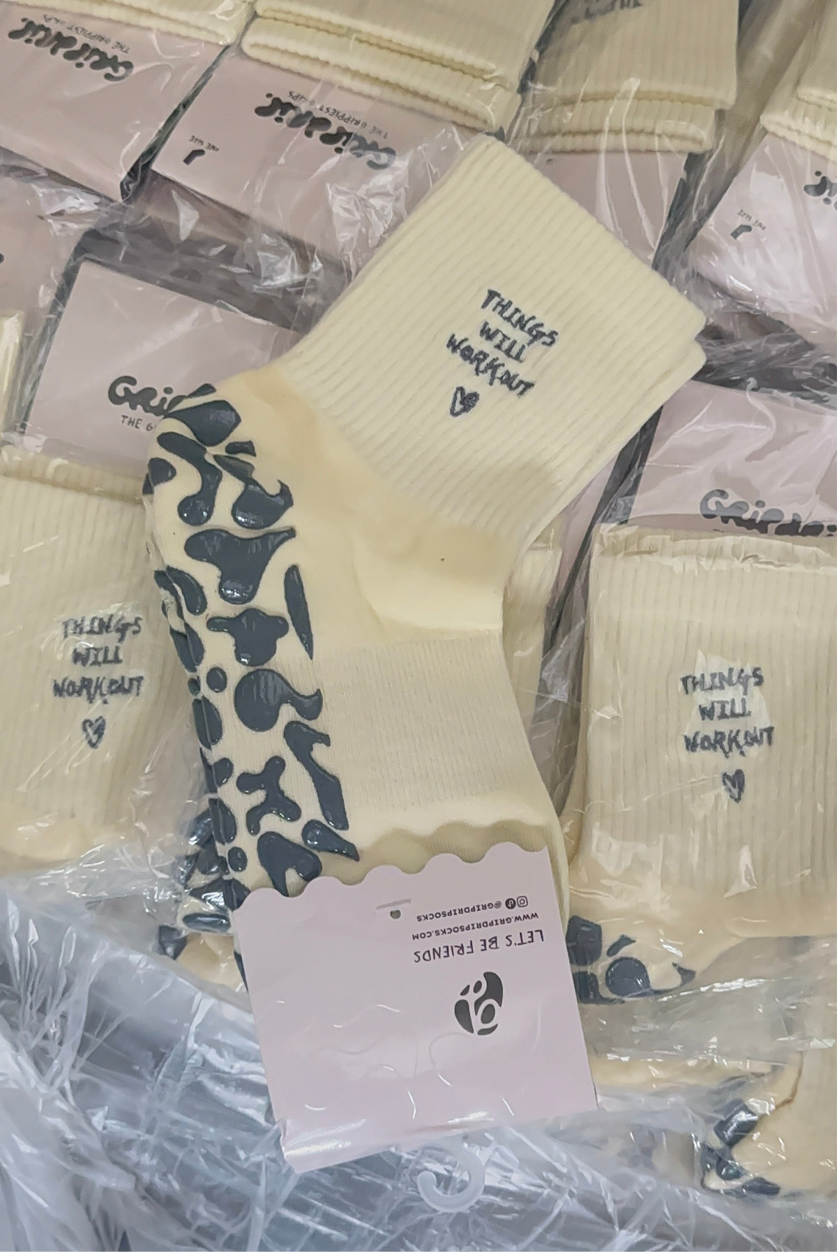 Things Socks Things Will Workout sock – Grip Drip