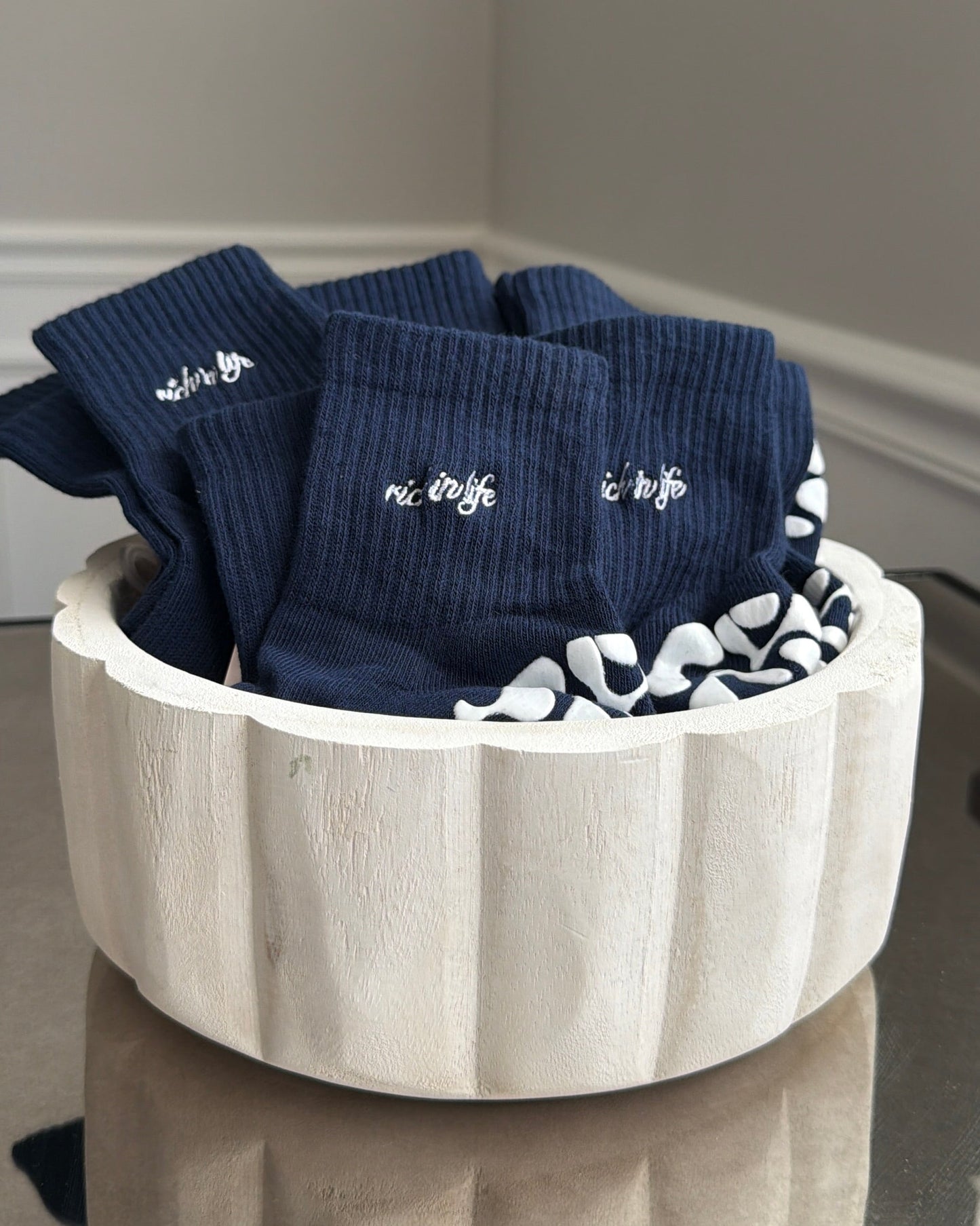 Rich in Life sock